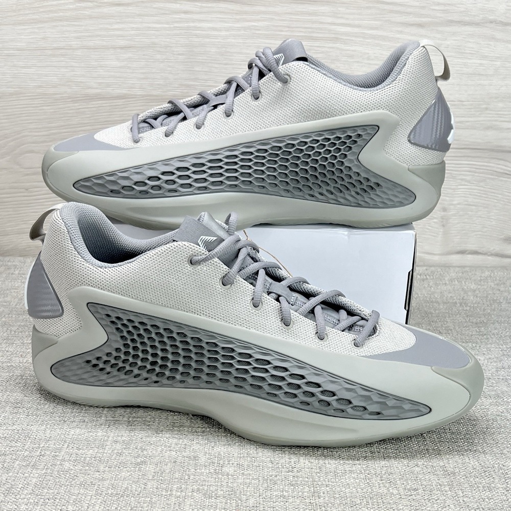 Adidas Anthony Edwards 1 Low AS Grey JR6677 Men's Size 15 New UNRELEASED PE